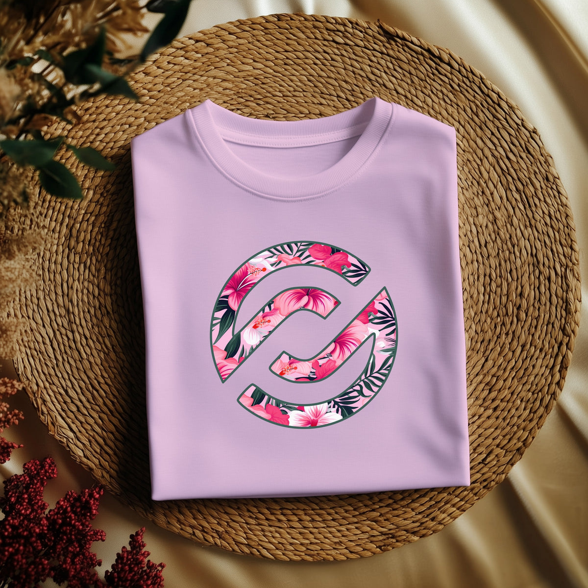 PartnerCo Connect Destin 2026 tropical event t-shirt with beach-inspired design