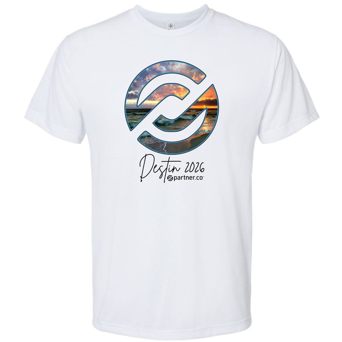 Destin T-Shirt Performance White