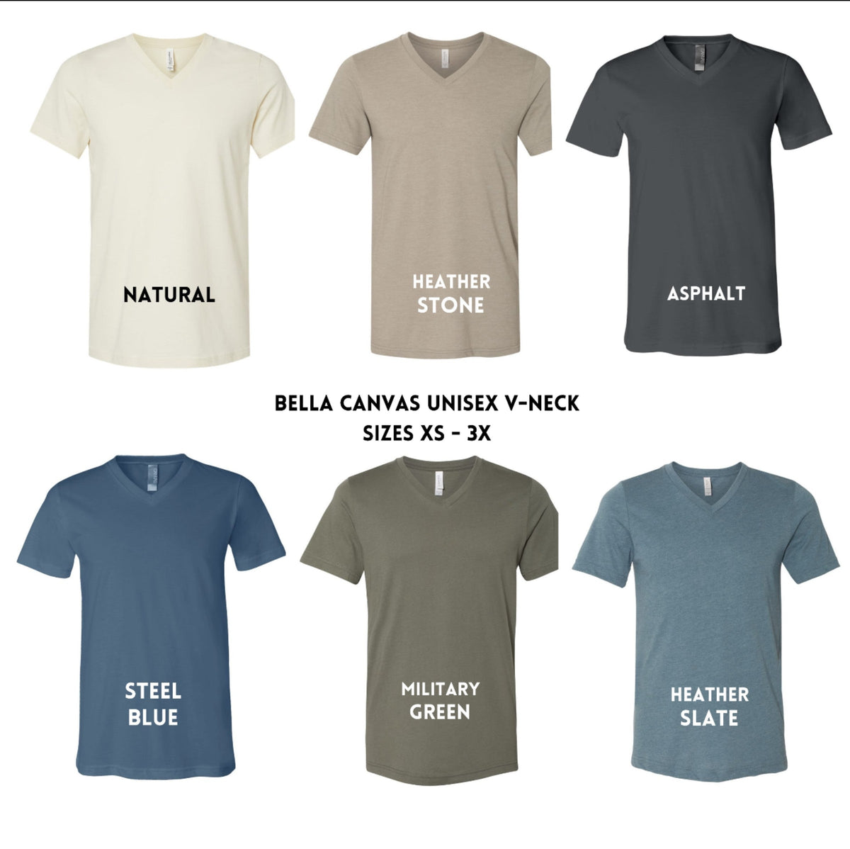 Strive Bella+Canvas Unisex V-Neck