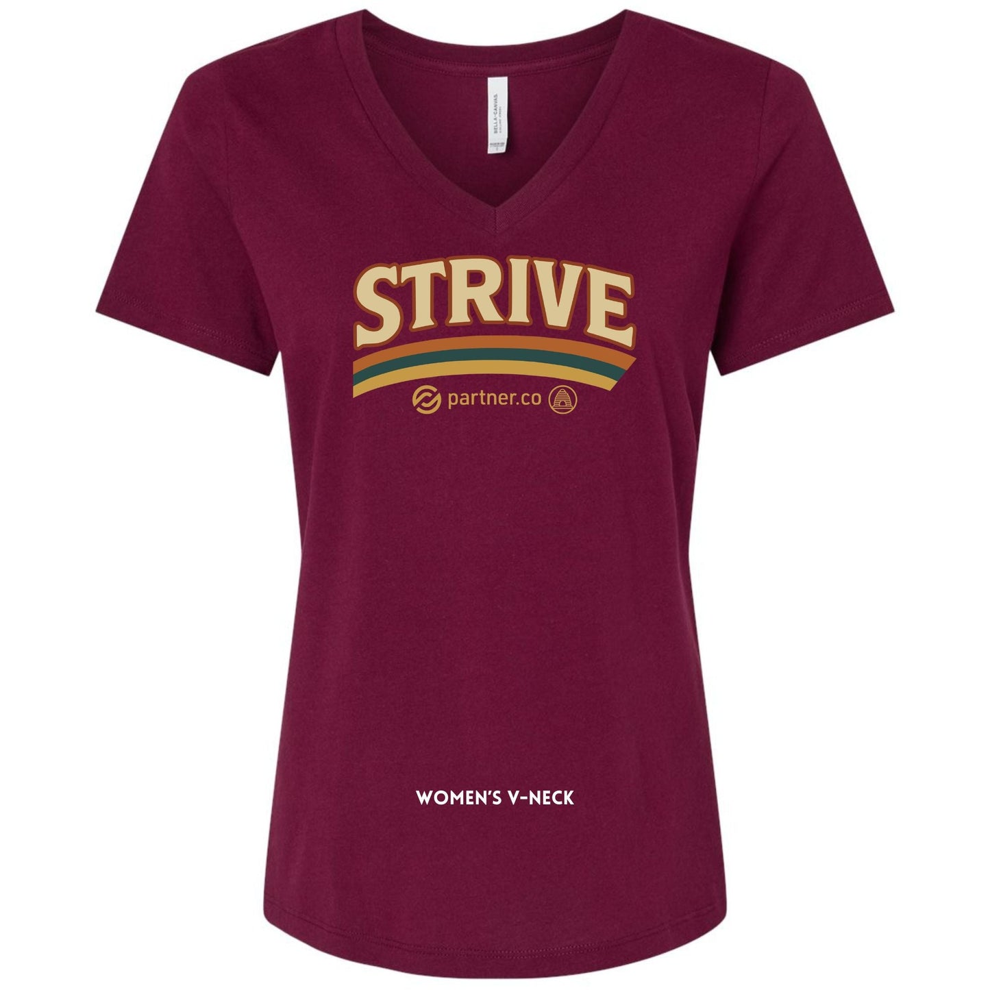 Strive Bella+Canvas Women's V-Neck