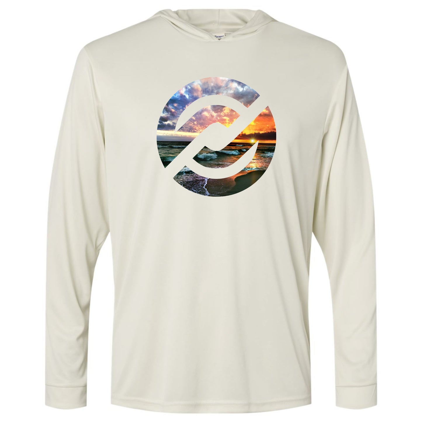 PXP Florida Coast Hooded Long Sleeve Shirt White | Performance Wear