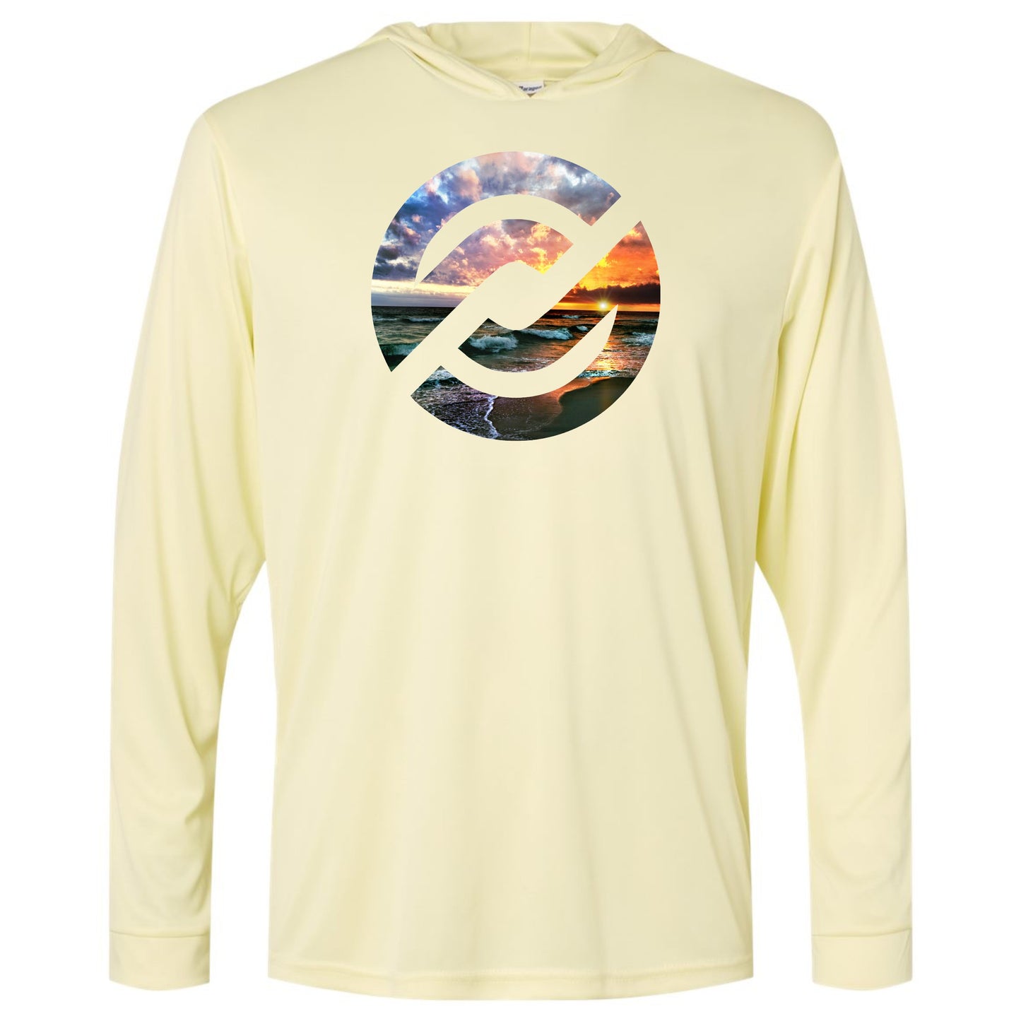 PXP Florida Coast Hooded Long Sleeve Shirt White | Performance Wear