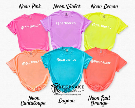 T-Shirt in Neon Comfort Colors