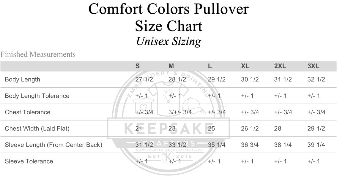 Comfort Colors Fleece Crew