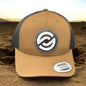 Brown -Black Trucker Cap