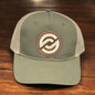 Olive Brown Trucker Cap