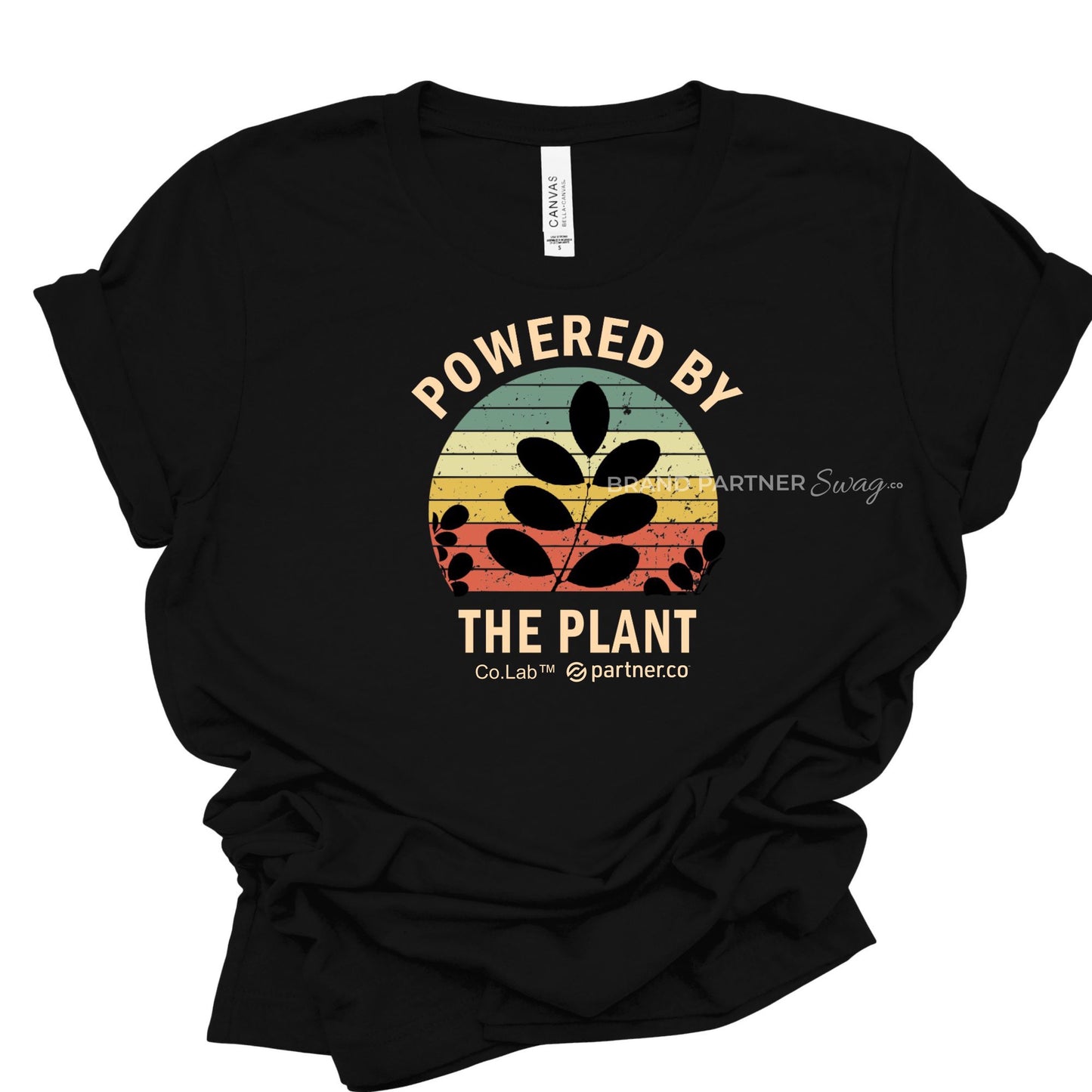 Powered by the Plant T-Shirt | Moringa Wellness Graphic Tee | Unisex Inspirational Shirt