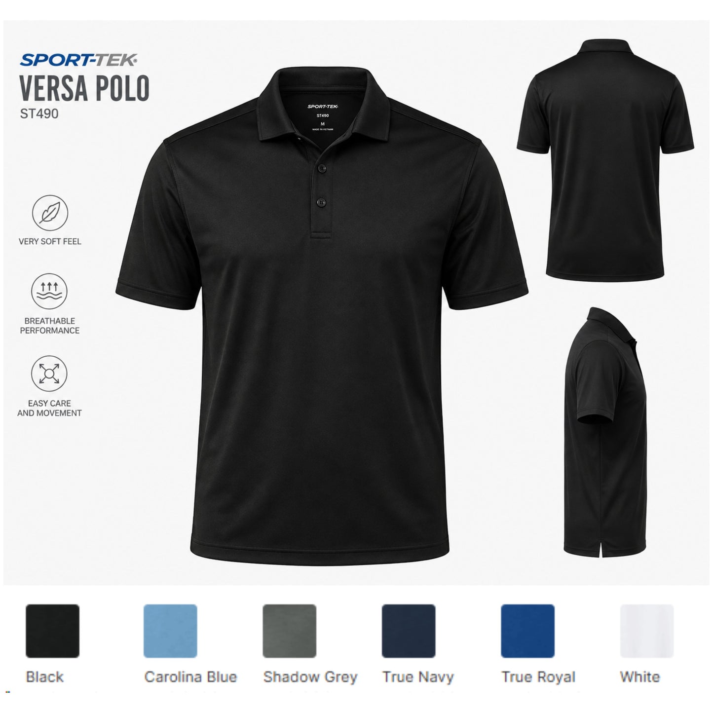 Versa Performance Polo | Elevated Soft Performance Wear