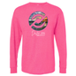 Destin T-Shirt Long Sleeve White or Pink