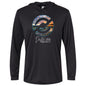 Destin T-Shirt Performance Hooded Beach Blue