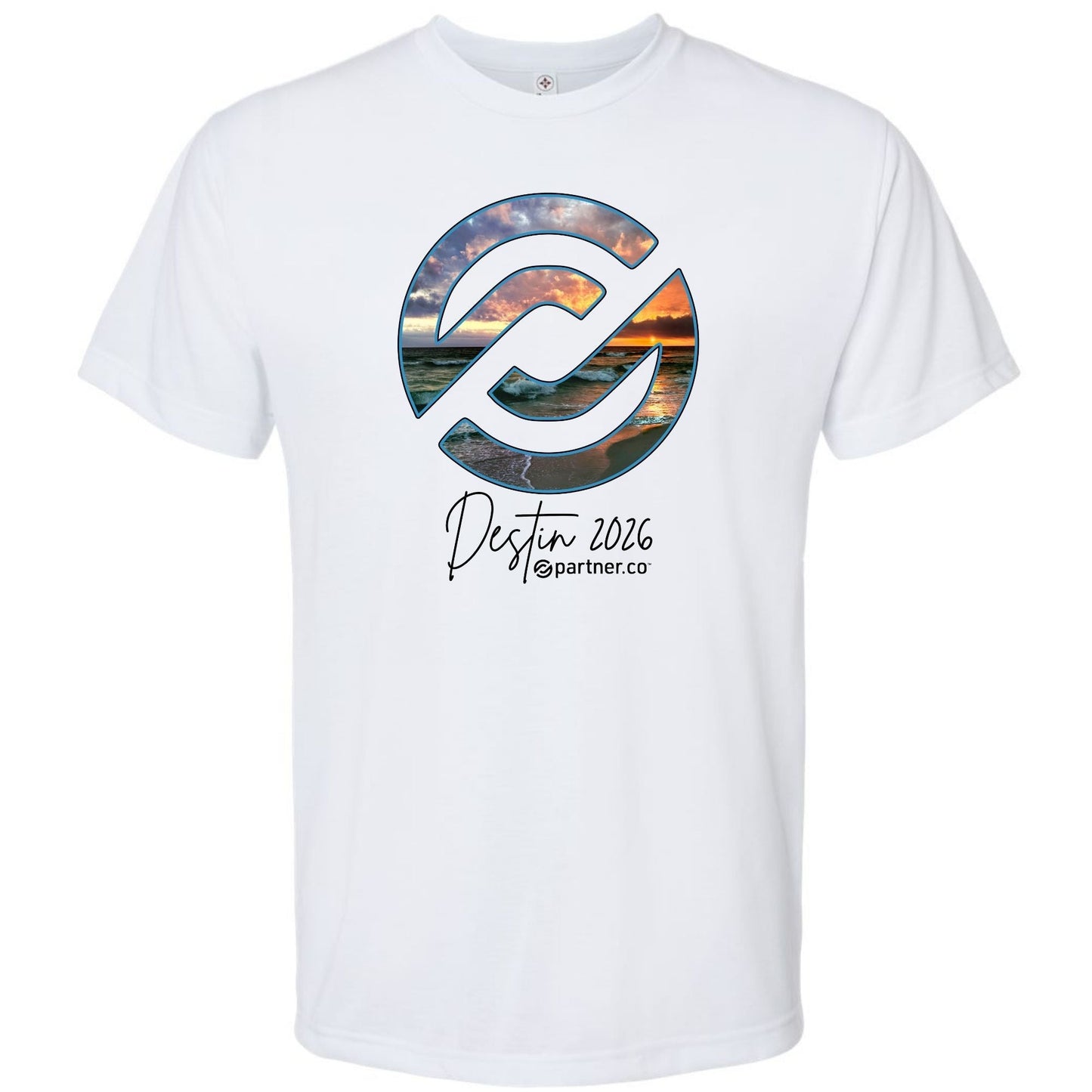 Destin T-Shirt Performance White
