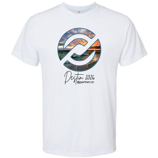 Destin T-Shirt Performance White