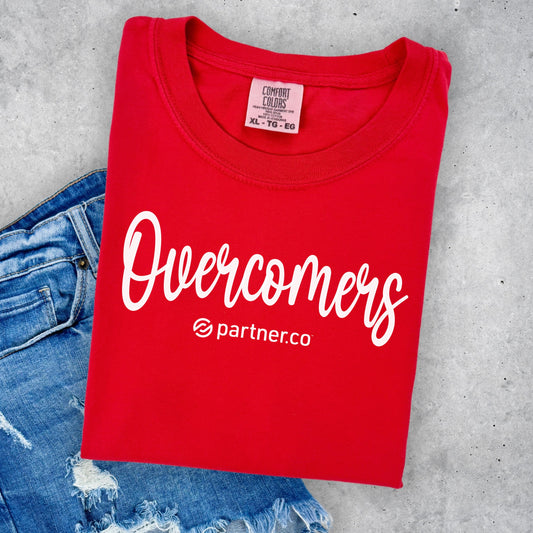 Team Overcomers Classic Tee – Red