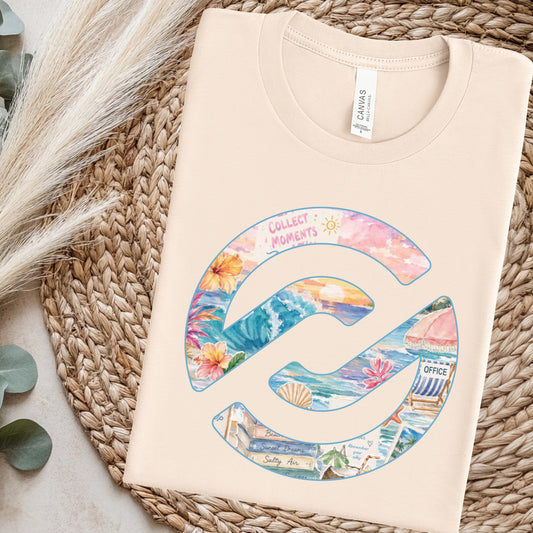 PXP Orlando Collect Moments Tee – Soft Cream | Bella+Canvas Beach Shirt